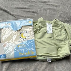 2 newborn size Halo SleepSack Swaddle